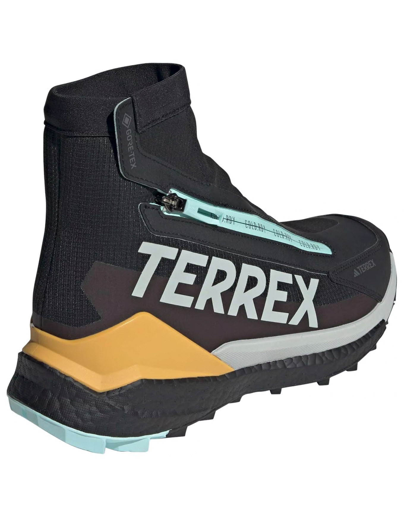 adidas TERREX Free Hiker 2 Cold.RDY 'Black Semi Flash Aqua' - 3