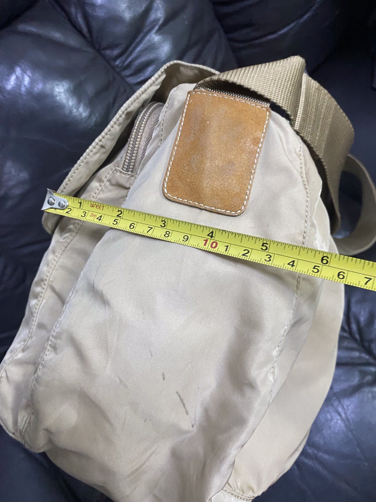 Authentic Prada Tessuto Nyalon Messenger Shoulder Bag - 14