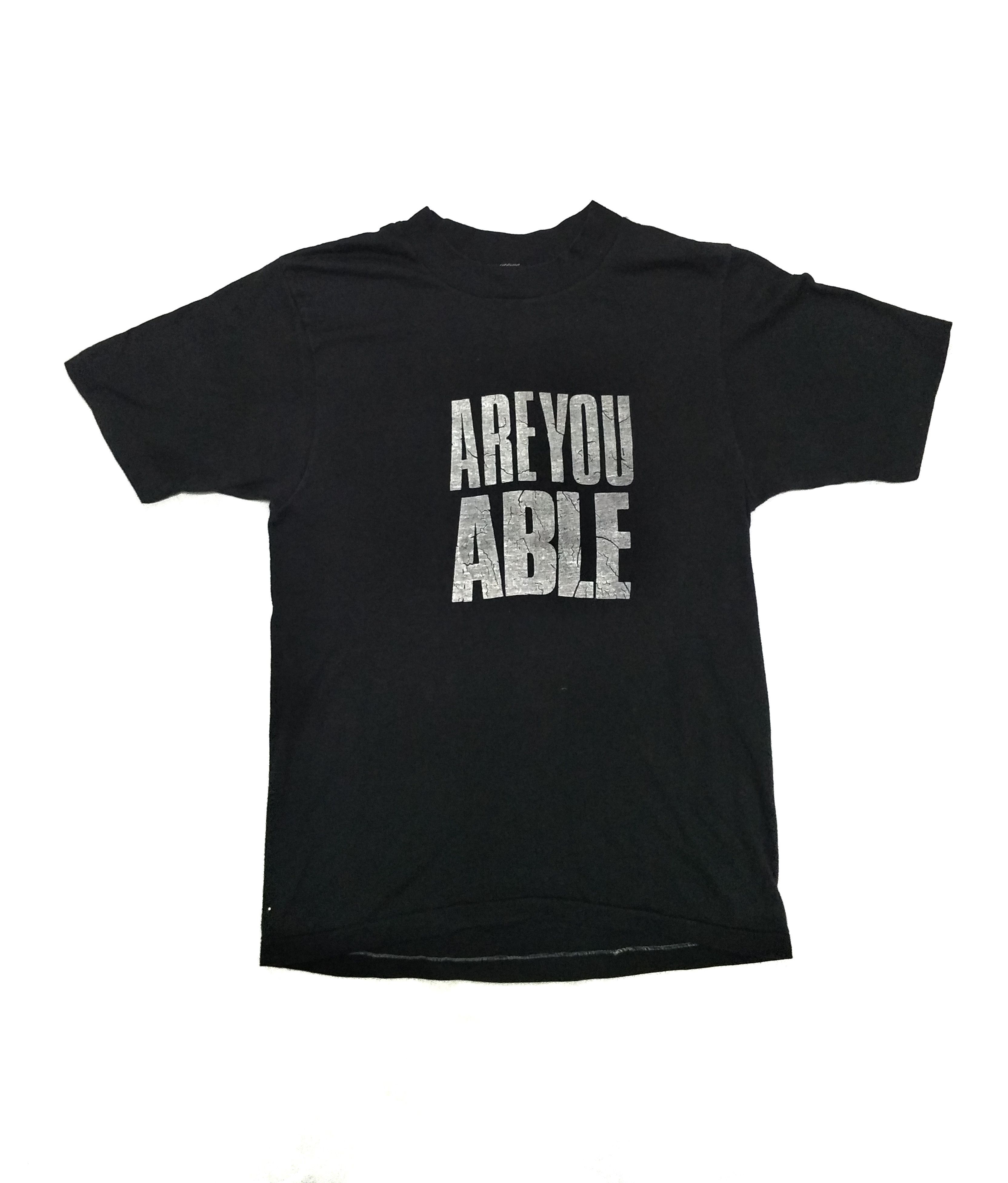 Vintage 10cc World Tour 'Are You Able' Promo Tshirt - 2