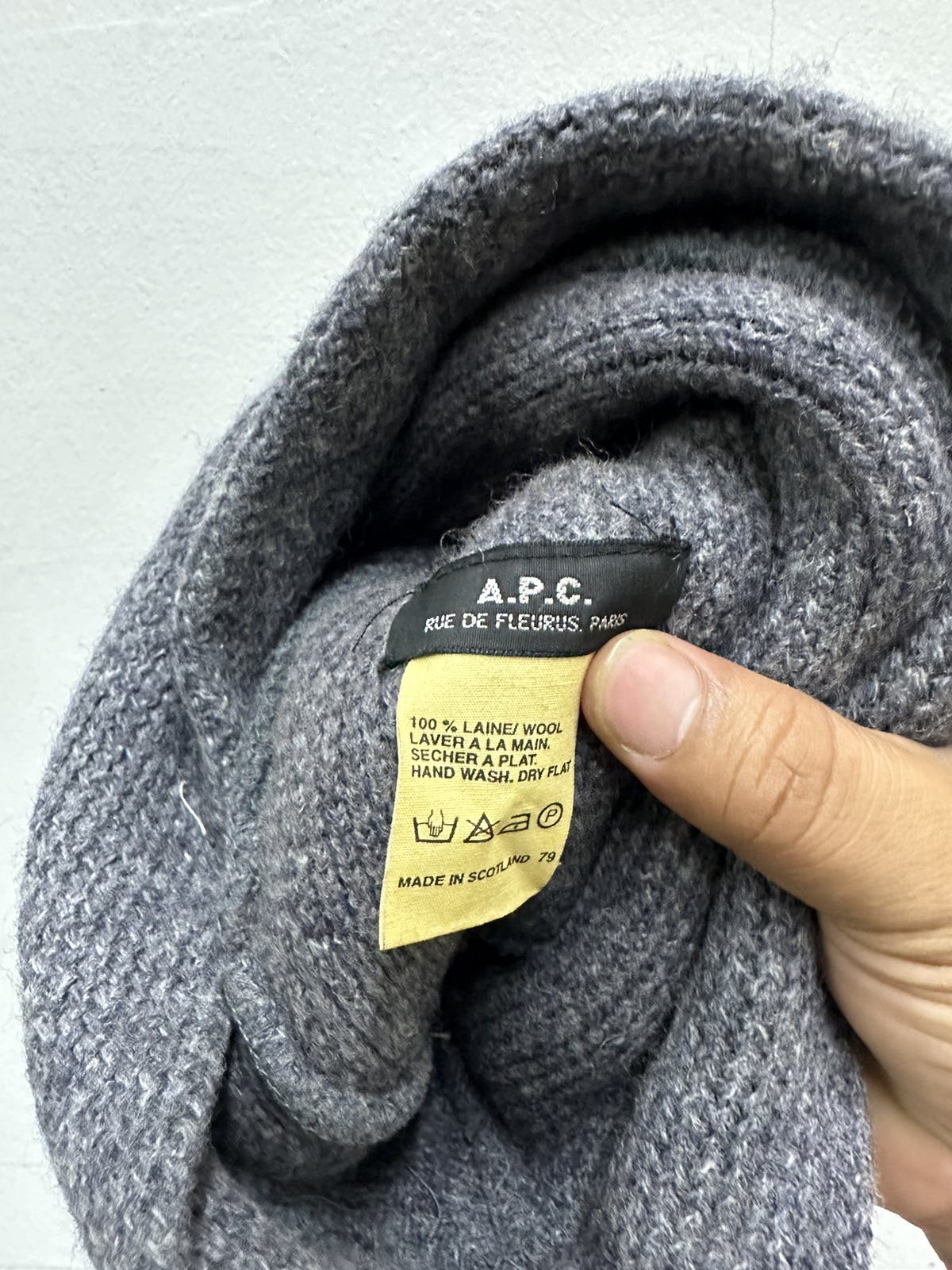 VTG A.P.C Wool Hat - 5