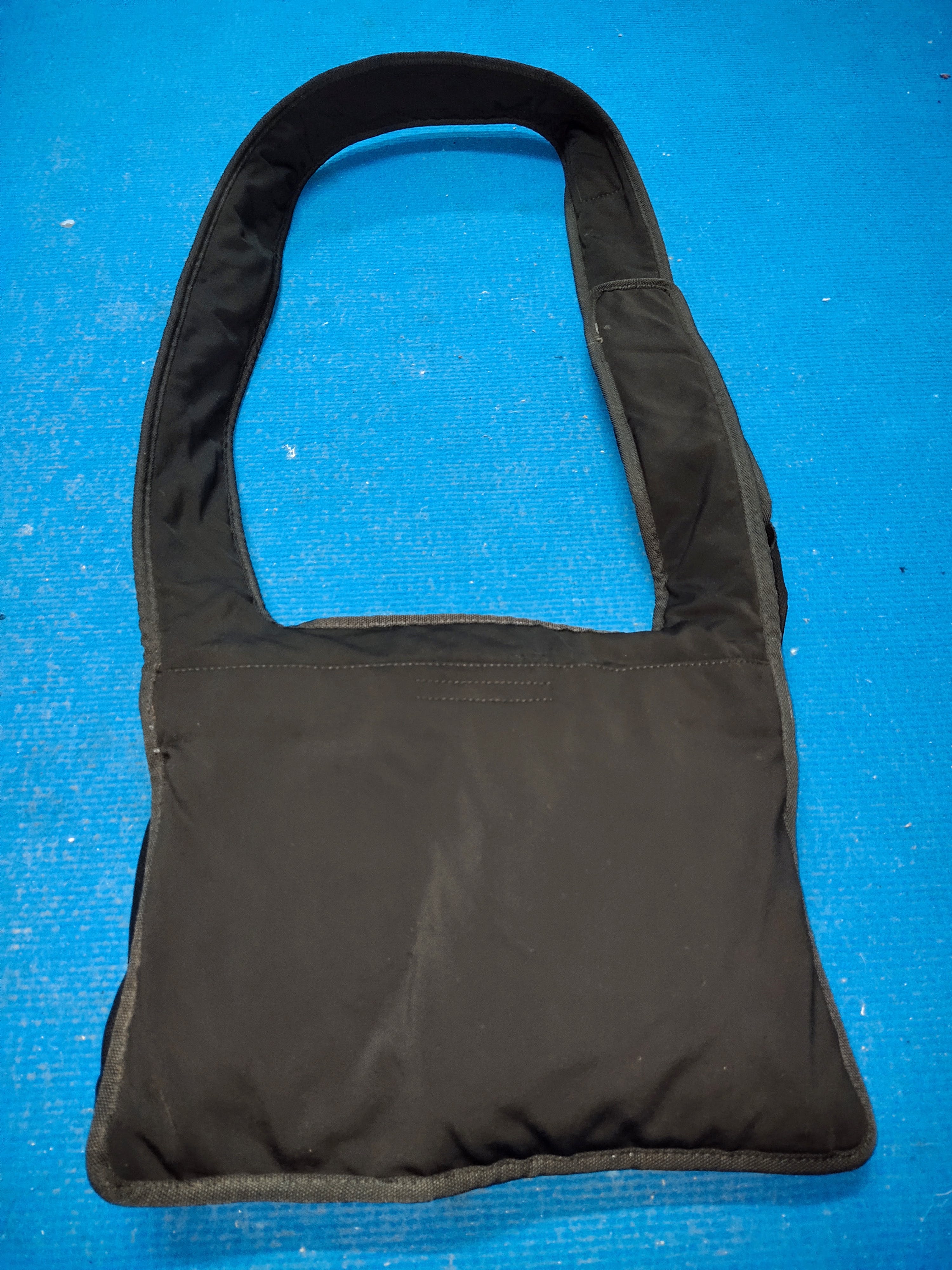 Vintage - Very Rare Miu Miu 1999 Buckle Shoulder Sling Wool Bag - 2