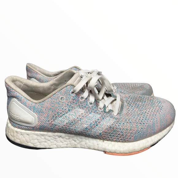 Adidas PureBOOST DPR Grey Footwear White Chalk Coral 6 - 6