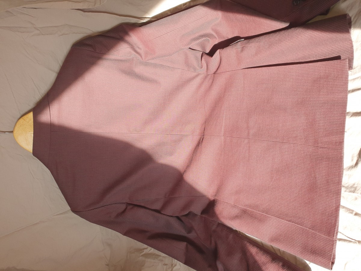 dries van noten aubergine blazer - 2