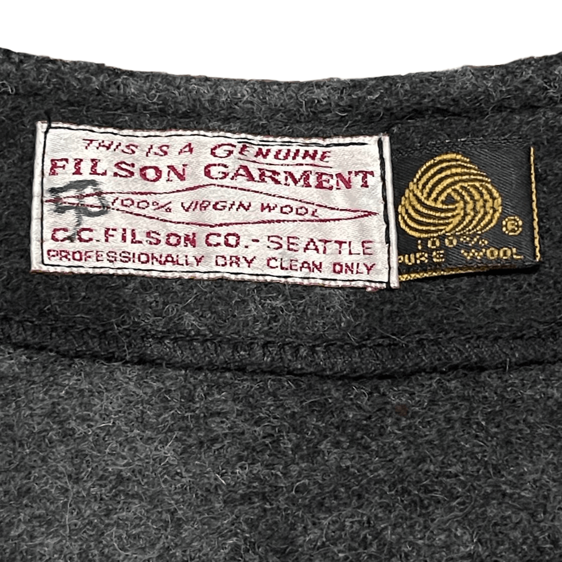 Filson Garment Mackinaw Wool Plaid Vest - 7