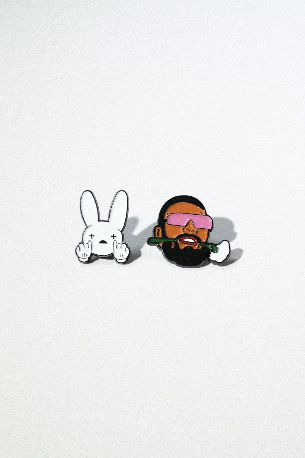 Hype - Bad Bunny Hip-Hop Enamel Pin - 3