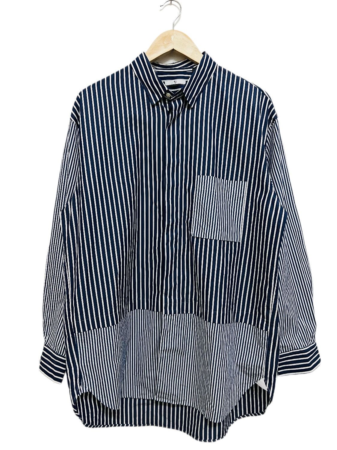 Uniqlo - Jil Sander X Ut +J Oversized Striped Shirt - 1