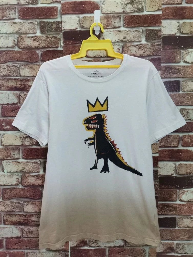 Vintage - Jean Michel Basquiat x SPRZNY Pop Art Dinasour - 1