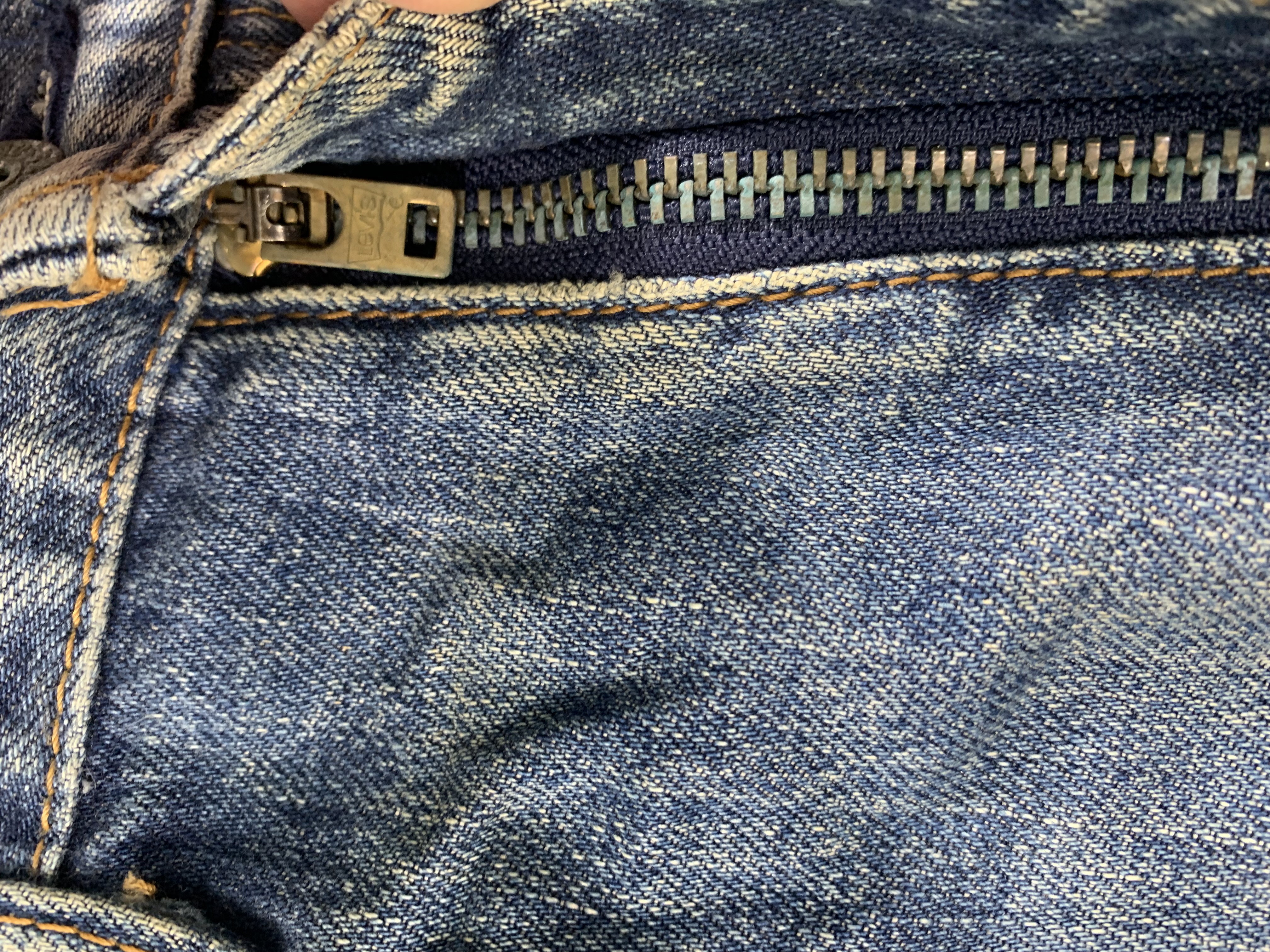 Vintage - Vintage 90s Levis 503 Selvedge Faded Blue Jeans - 12