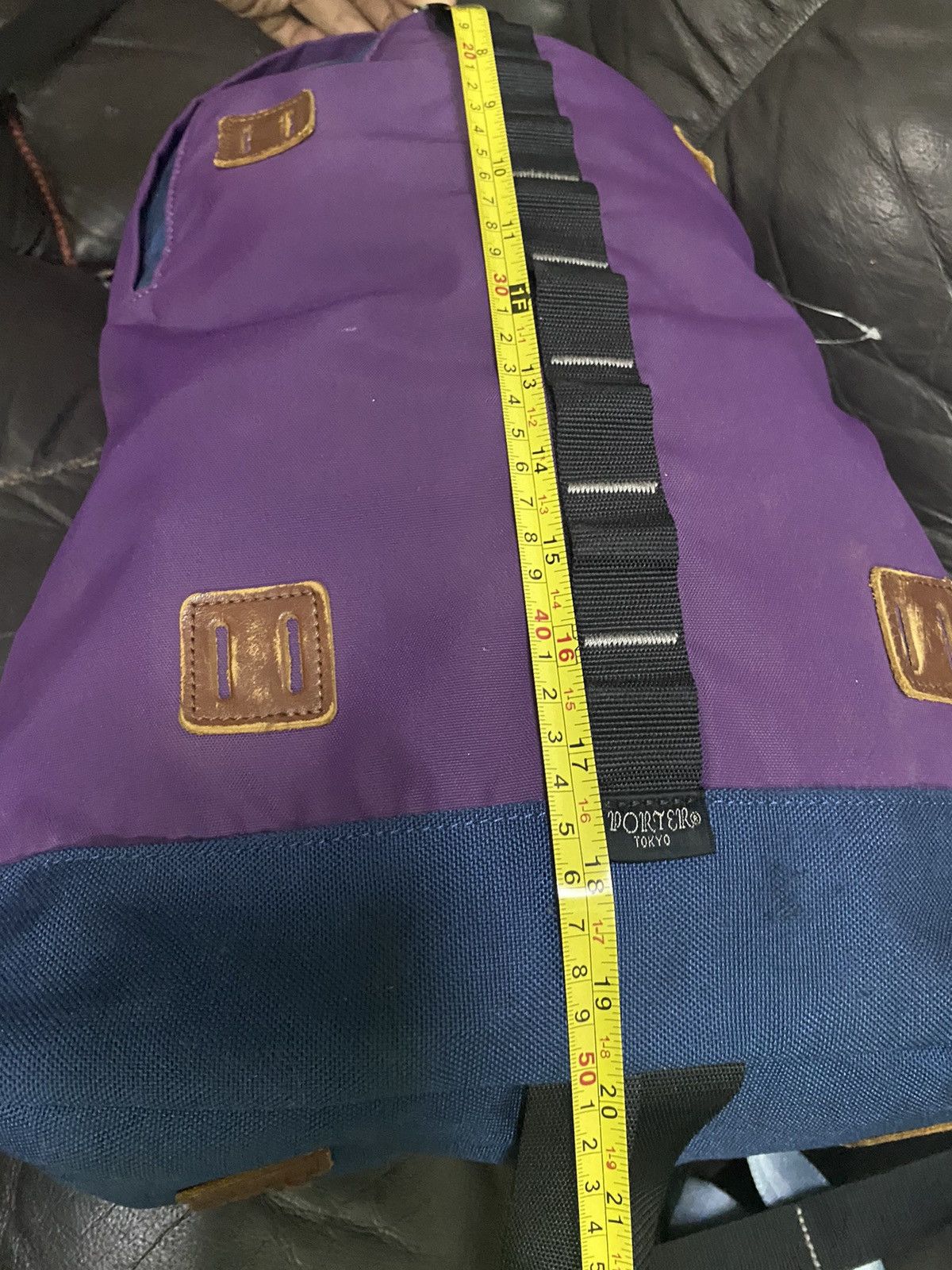 Authentic Porter Purple Hiking Backpack - 7