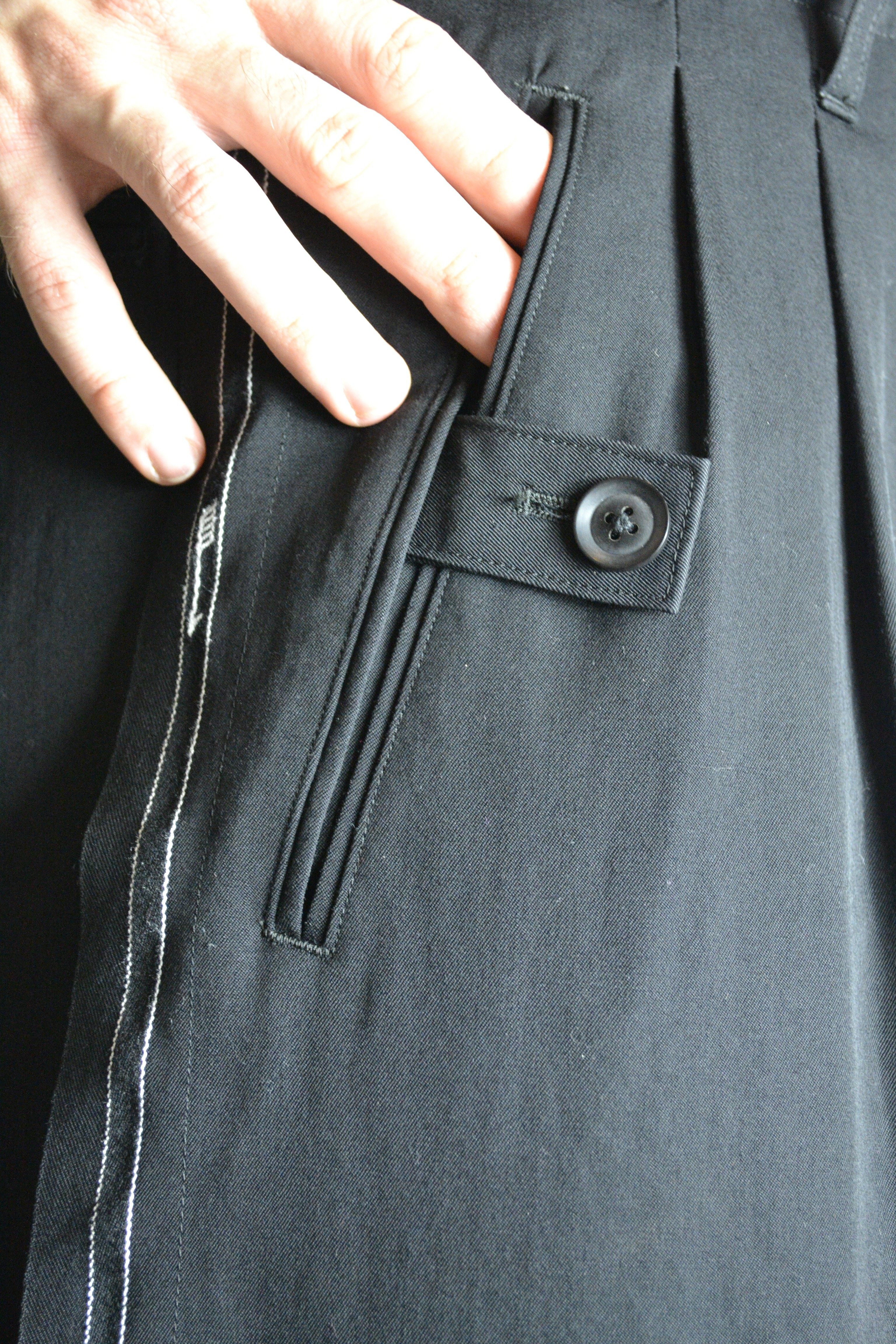 YYPH AW20 Kodama Wool Pants - HR-P63-143 - 7