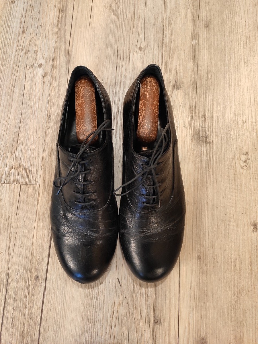 Gianni Barbato - Black derbies. Like GUIDI or Comme des Garcons - 3