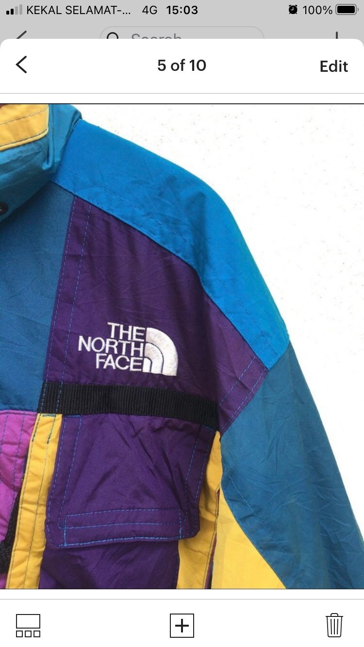 Rare vintage The North Face Colourblock Skiwear Jacket - 3
