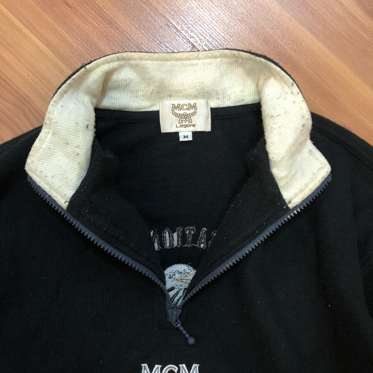 Vintage MCM big logo sweatshirt - 9