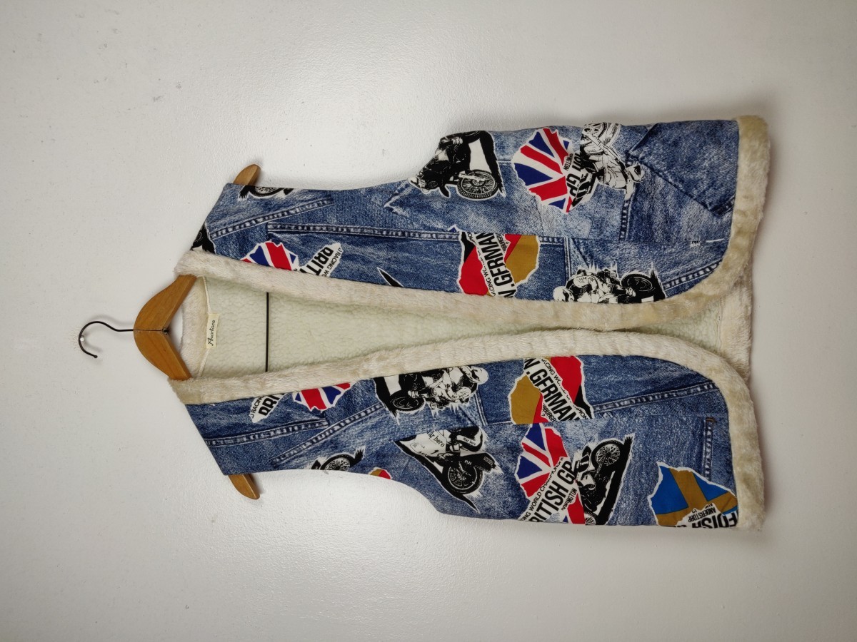 Japanese Brand - Avantace Japan WRC Fullprint Sherpa Vest - 2