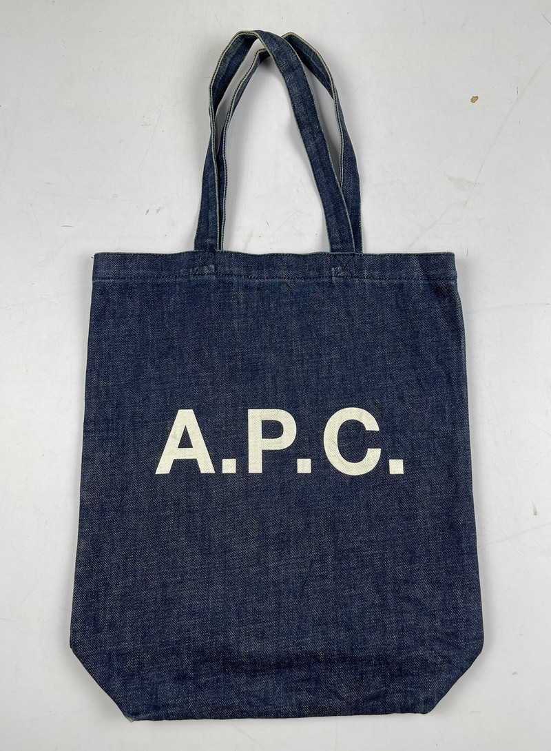 APC denim tote bag shoulder bag nc - 1