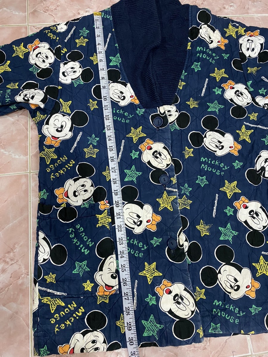 Vintage - Vintage Disney Mickey Mouse Fullprint Button Up Jacket - 17