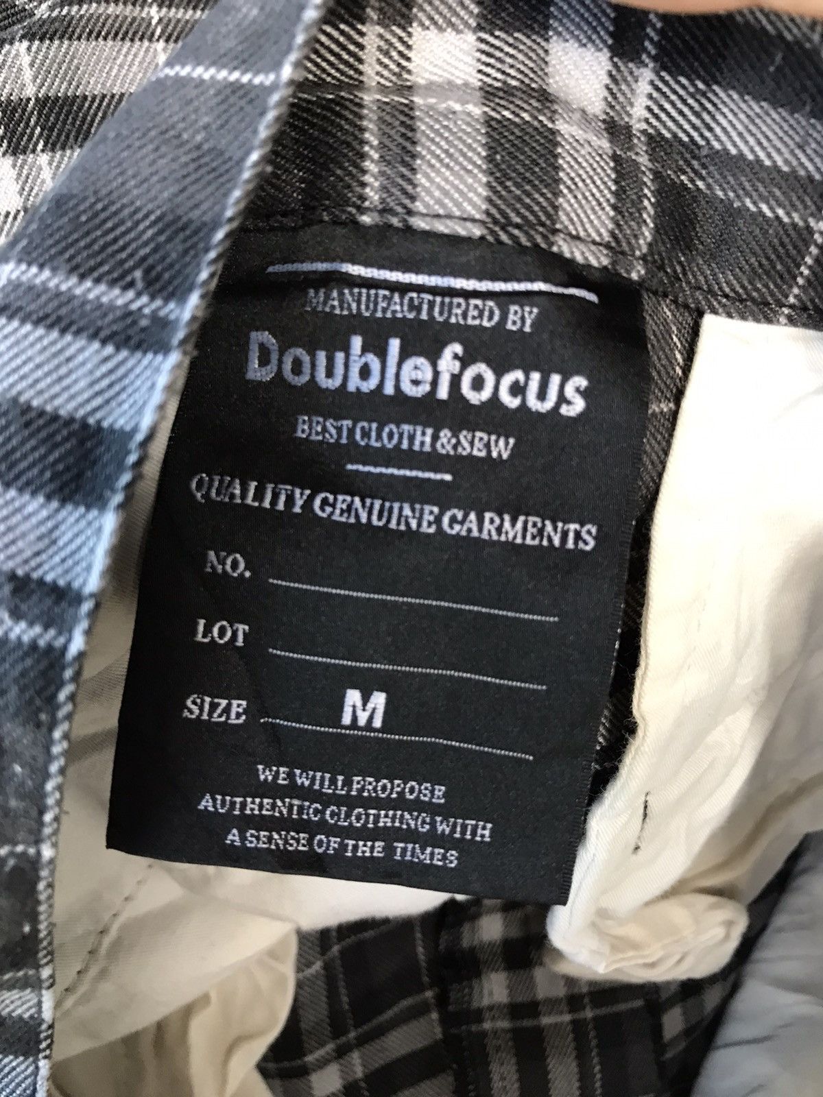 Japanese Brand - DoubleFocus Plaid Tartan Bondage Cargo Skinny Pant - 12