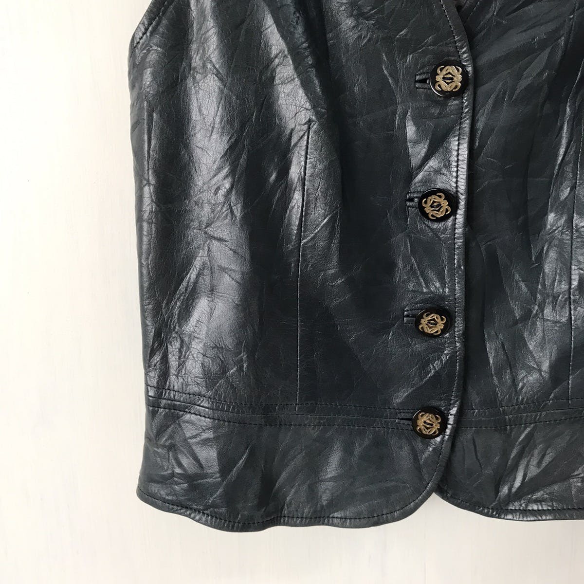💥Loewe Leather Vest - 6