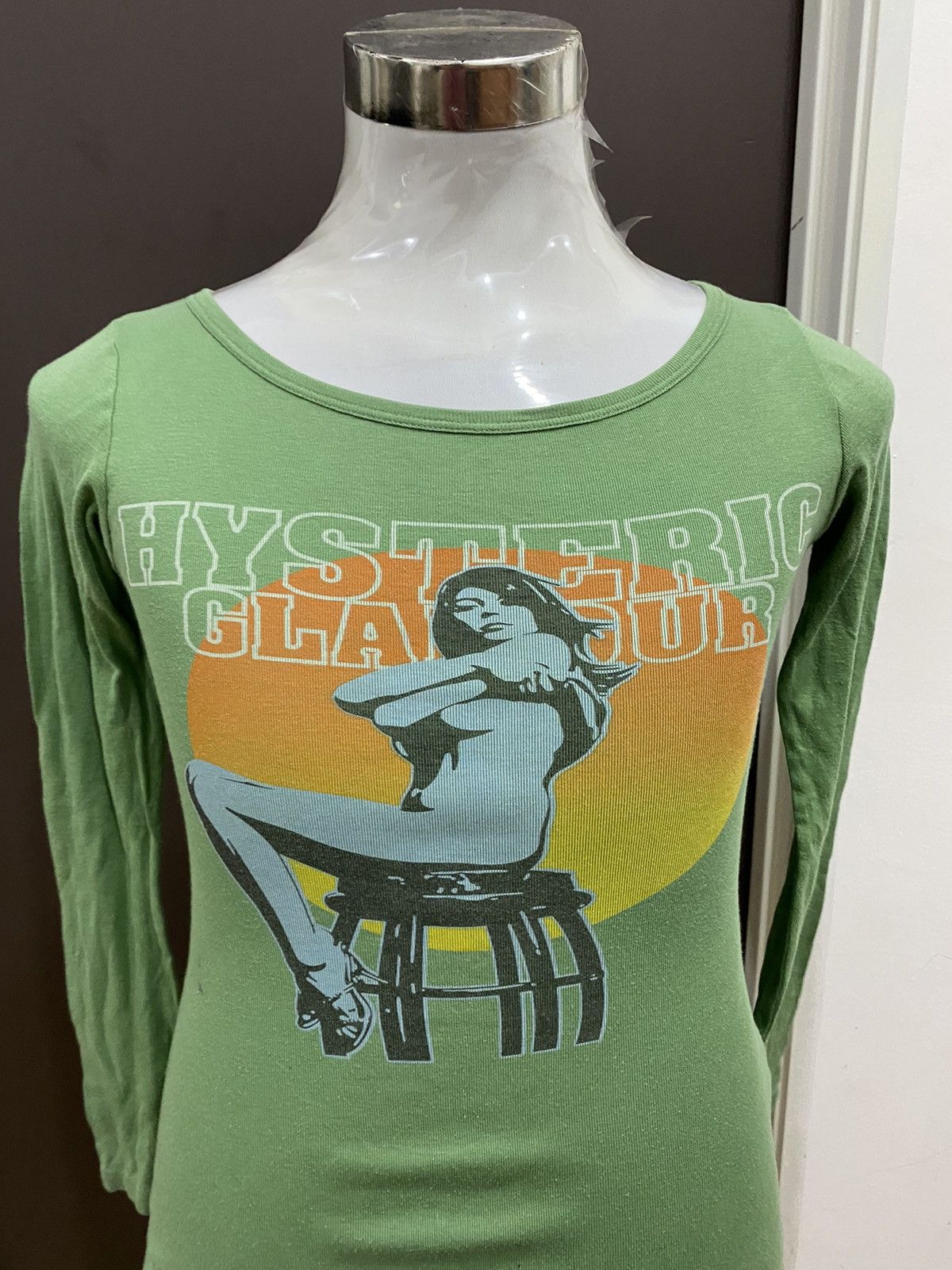 Hysteric Glamour Naked Girl Mesh L/S Shirt - 15