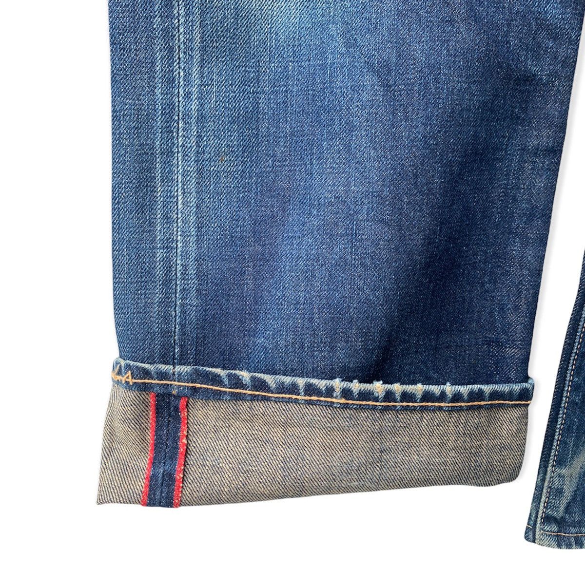 Japanese Brand - BLUE BLUE JAPAN H.R MARKET SELVEDGE REDLINE MADE IN JAPAN - 3