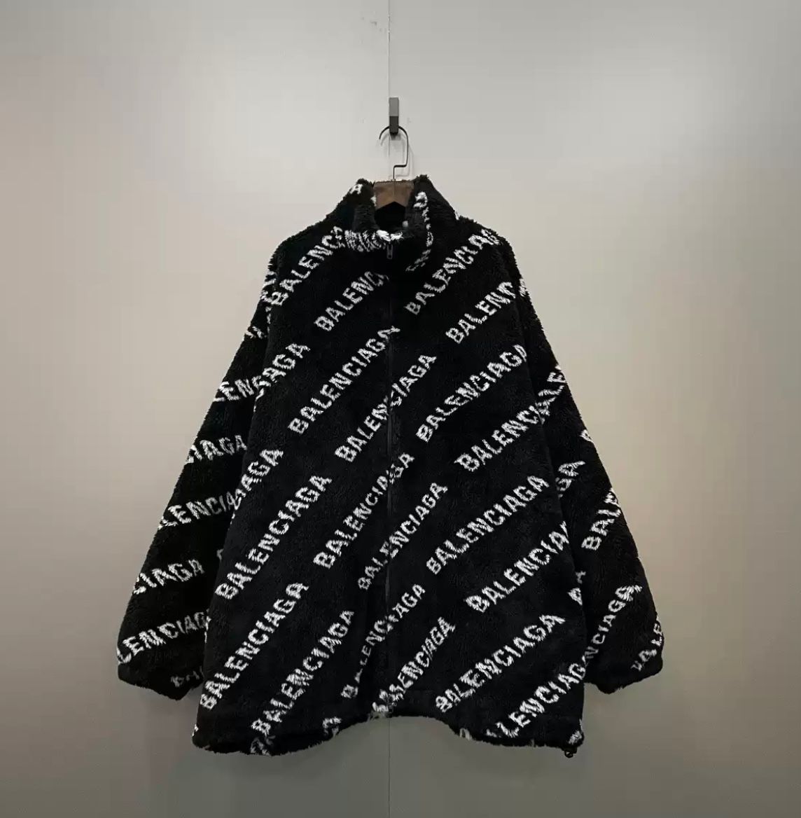 Balenciaga Full Print Coat - 1