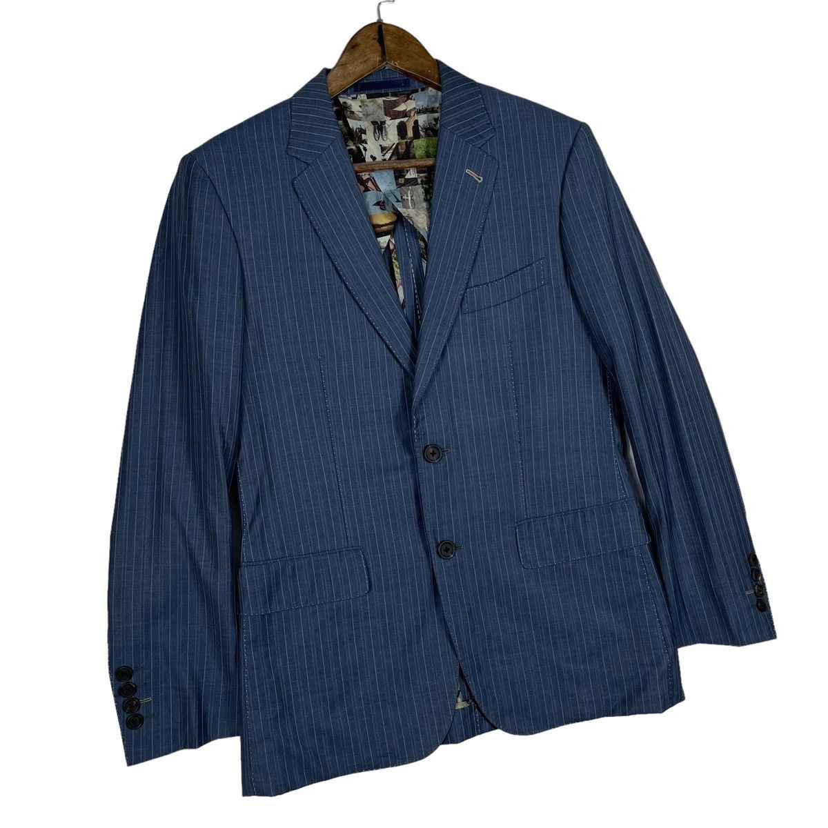 Paul Smith London X Loro Piana Blazer Coat - 6