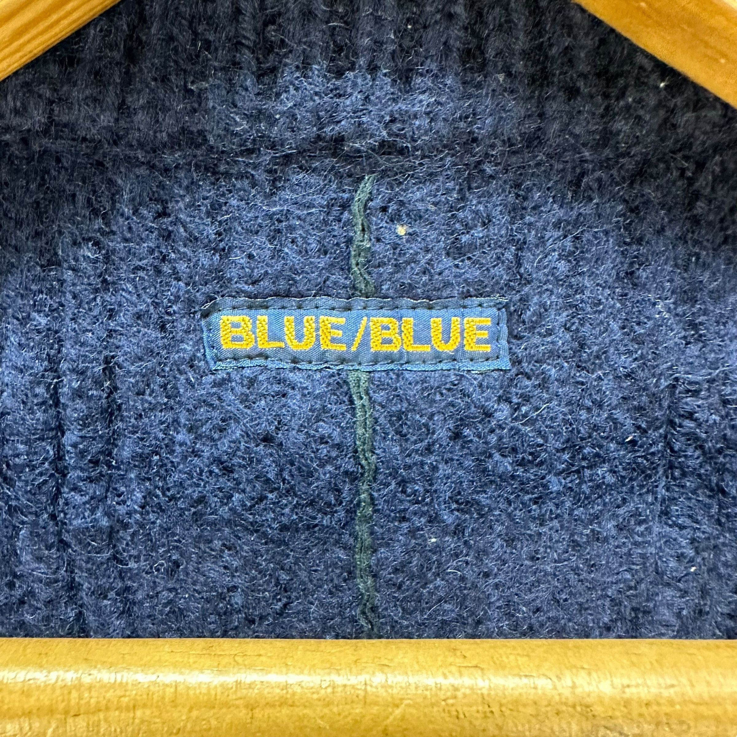 Vintage - BLUE BLUE Turtle Neck Wool Jacket #9138-61 - 7