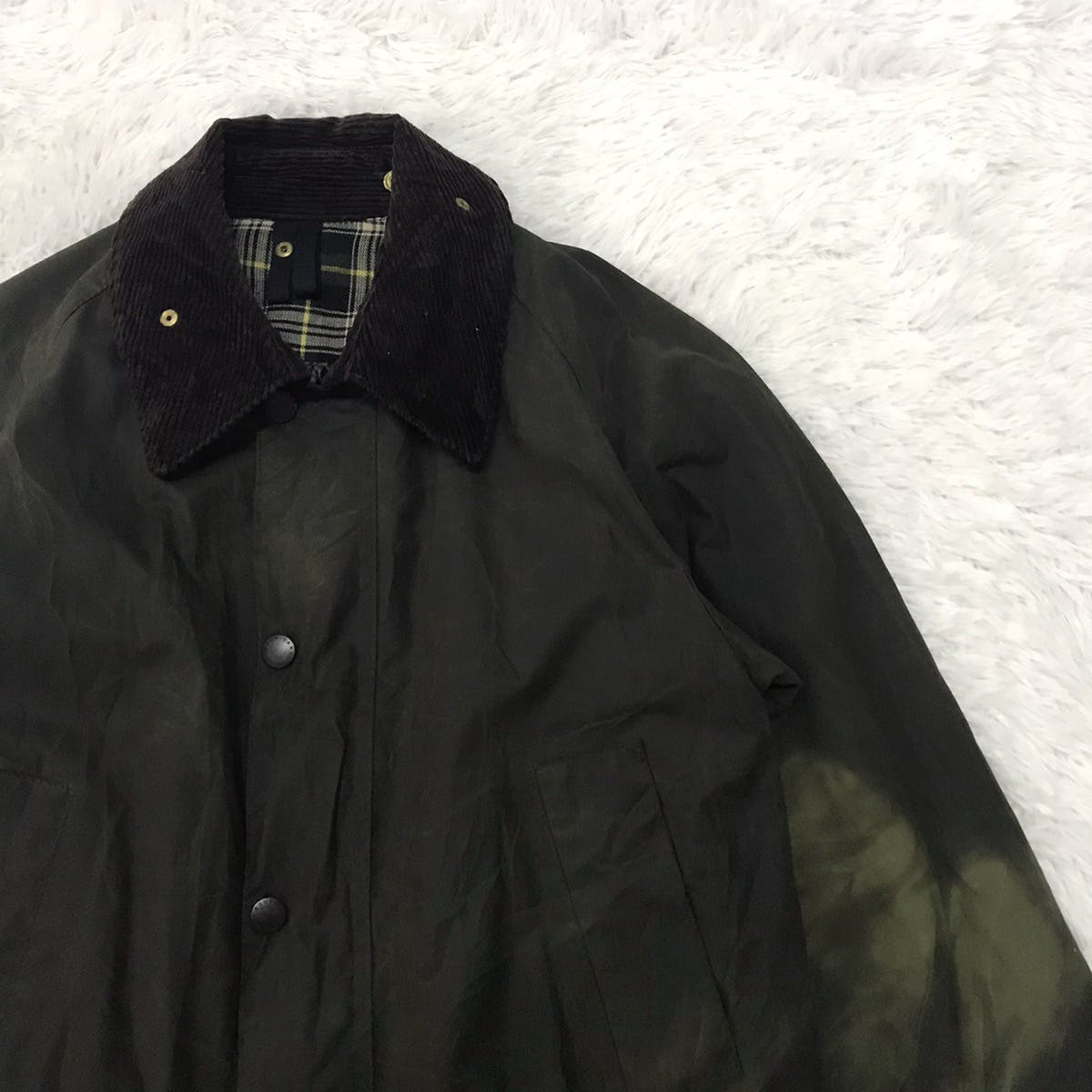 Barbour Wax A100 Bedale Jacket Made in England - 5