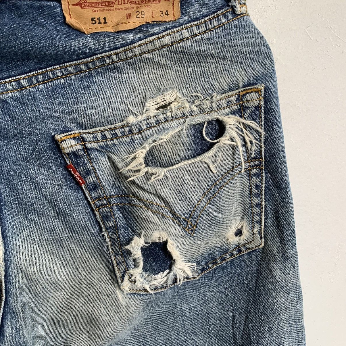 Vintage Levis Lot 511 Jeans Denim - 9