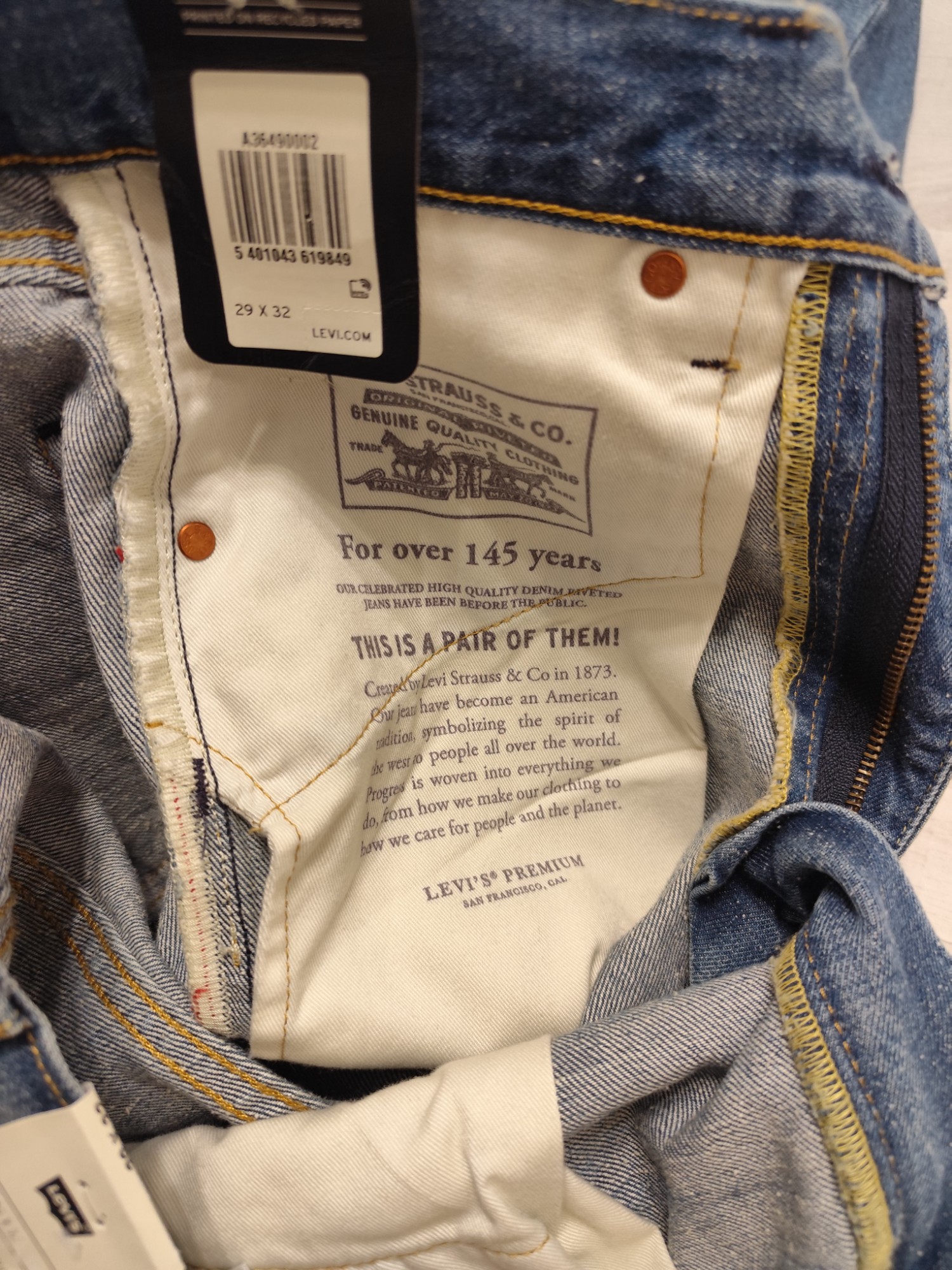 Levis-Jeans. Size EU W29/L32 - 7