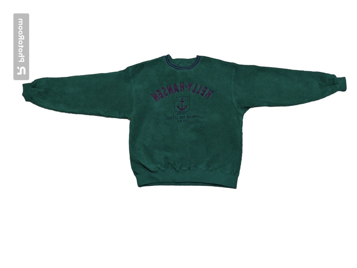 Vintage Helly Hansen Pullover Jumper Sweatshirt Embroidered - 1
