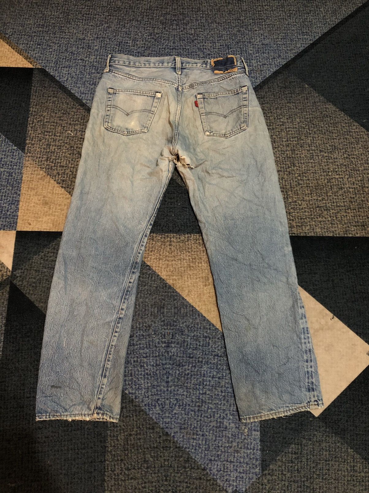 Vintage 70’s Levi’s 501 Selvedge Distressed Denim - 10