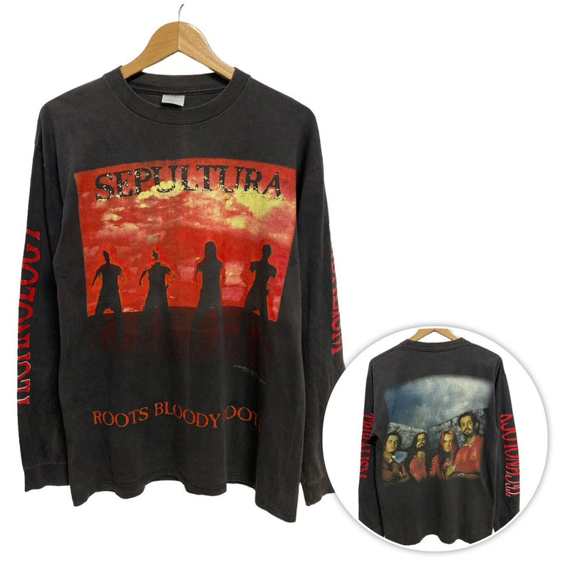 Other Designers Vintage - 1996 SEPULTURA Roots Bloody Roots Blue
