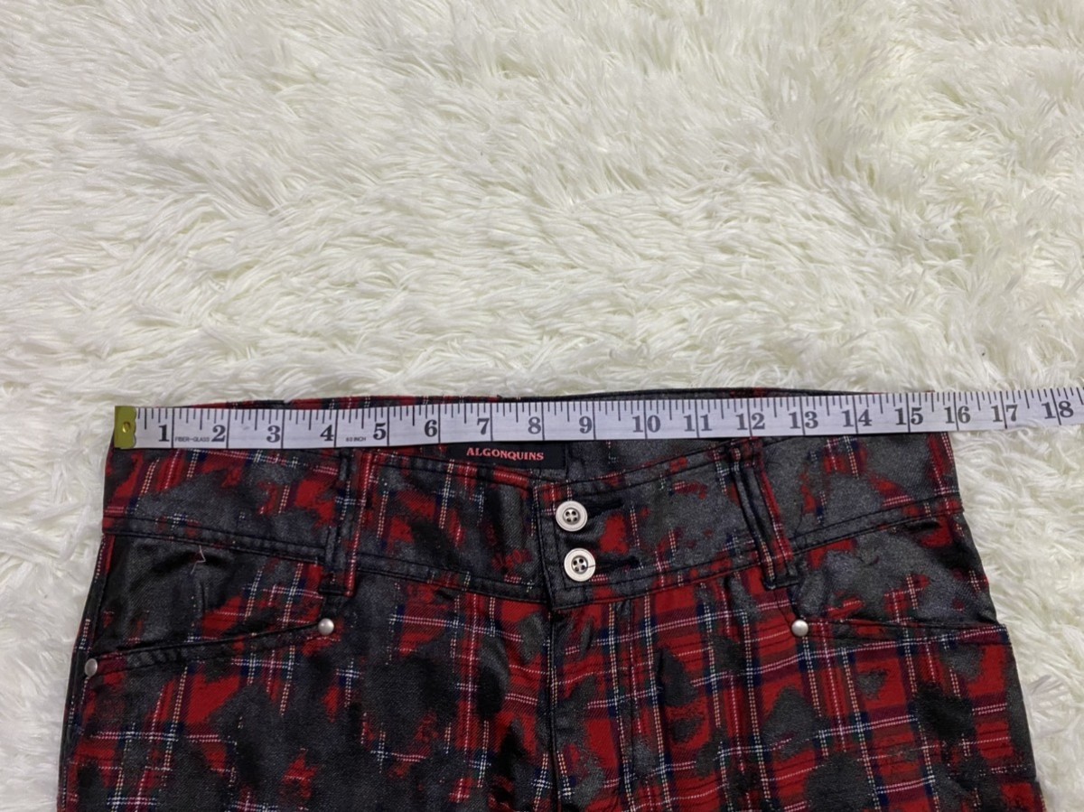 Custom Made - Algonquins Paint Painting Flare Pants - 16