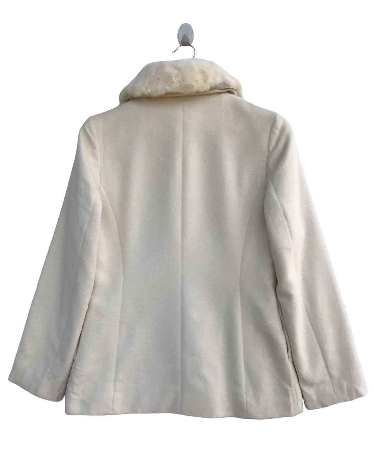 🔥NEED GONE🔥 INED Yohji Yamamoto Angora Wool Fur Jacket - 2