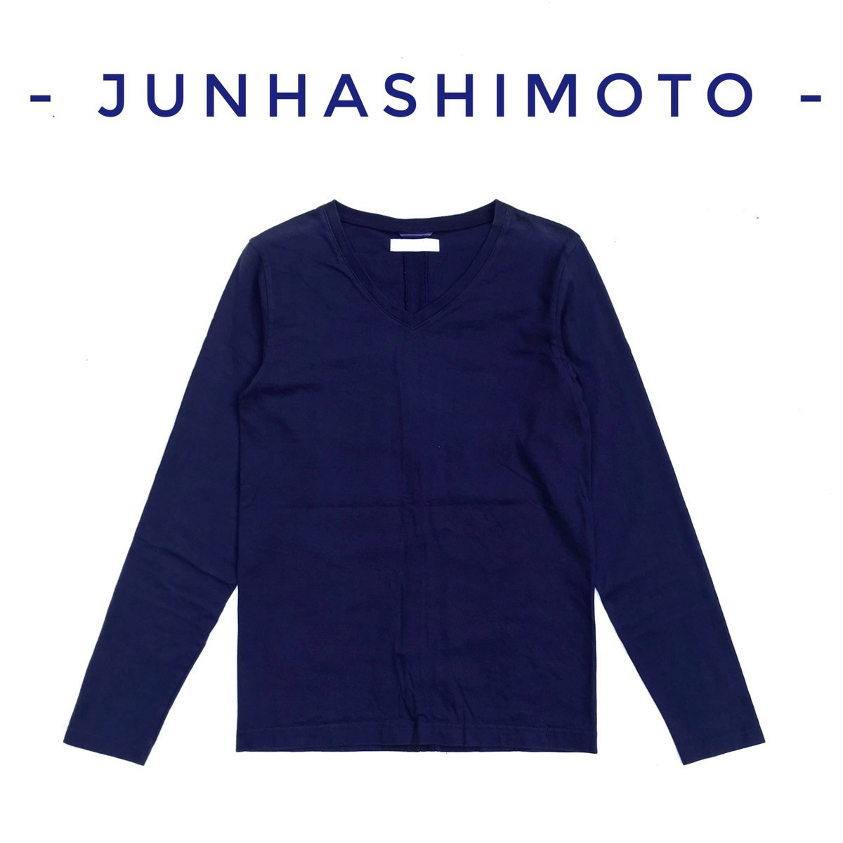 Junhashimoto - Vintage Vneck Longsleeve - 1