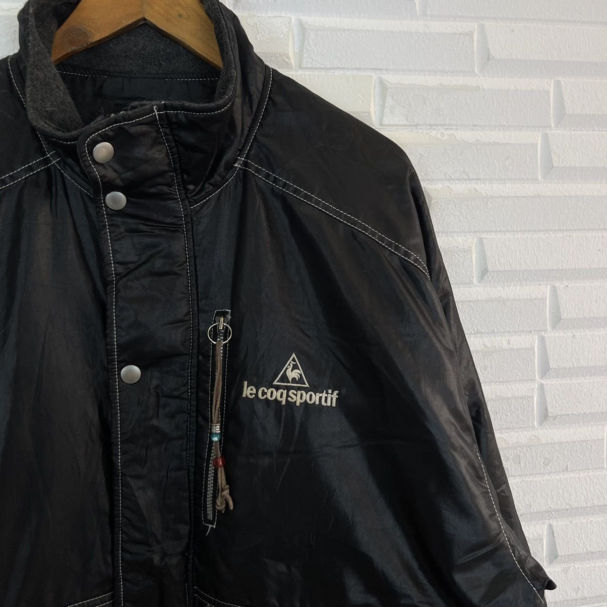 Japanese Brand - ULTIMATE ICONIC BLACK SURVIVAL JACKET LE COQ SPORTIF - 5