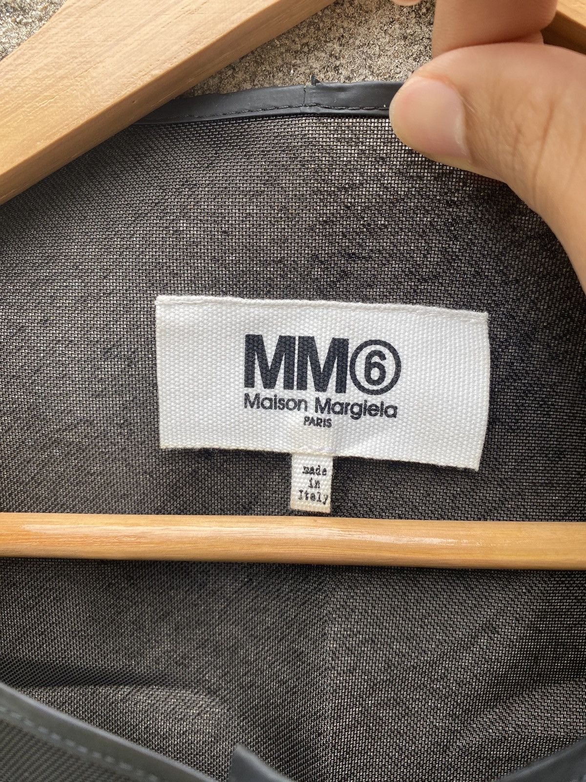 Maison Martin Margiela MM6 Mesh Less Sleeve Shirt - 6