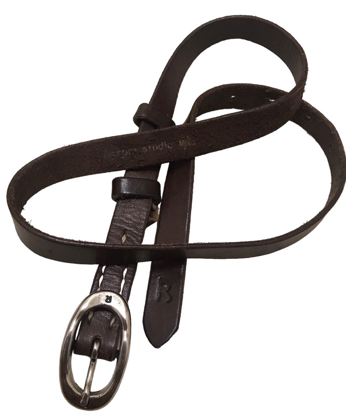 R by 45rpm studio mini leather belt - 3