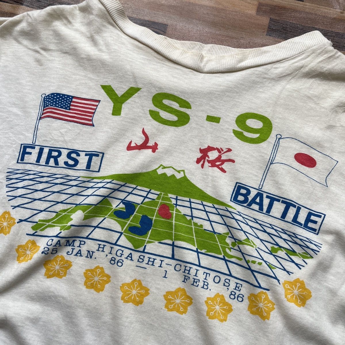 Vintage - USA Japan First Battle YS-9 Camp Higashi Chitose 1986 - 6