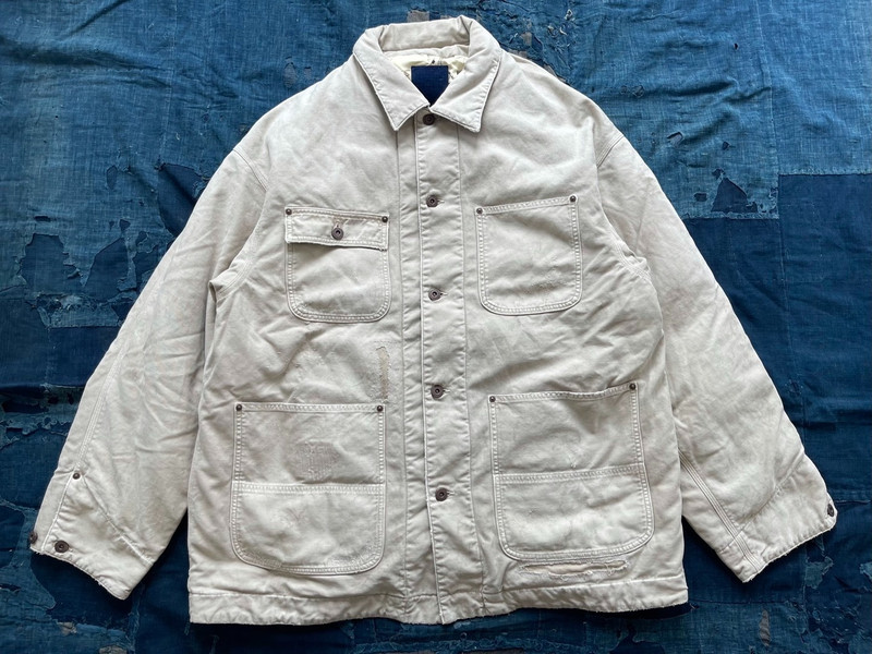 visvim MACRAY COVERALL CRASH BEIGE 新品未使用 visvim VISVIM 24AW ICT MACRAY COVERALL CRASH Destruction Jacket