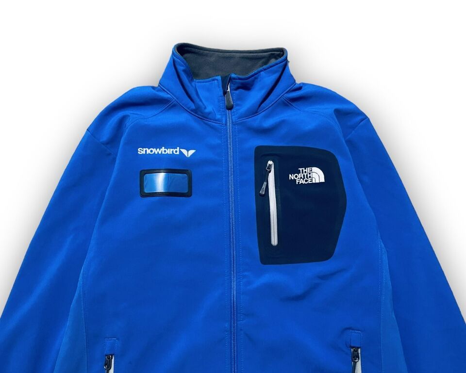 The North Face Jacket Blue Navy Zip Ski Snowbird Coat - 2