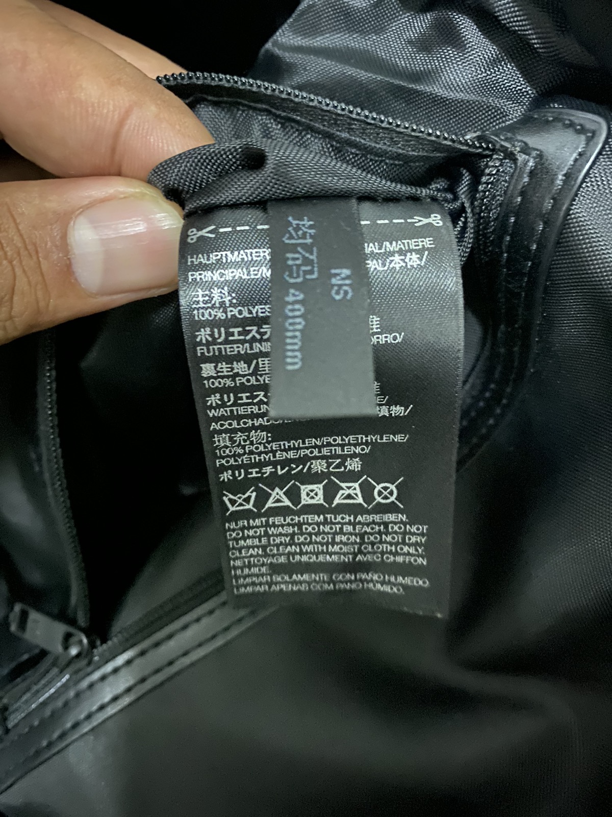 Y-3 Yohji Yamamoto Biglogo Backpack - 14