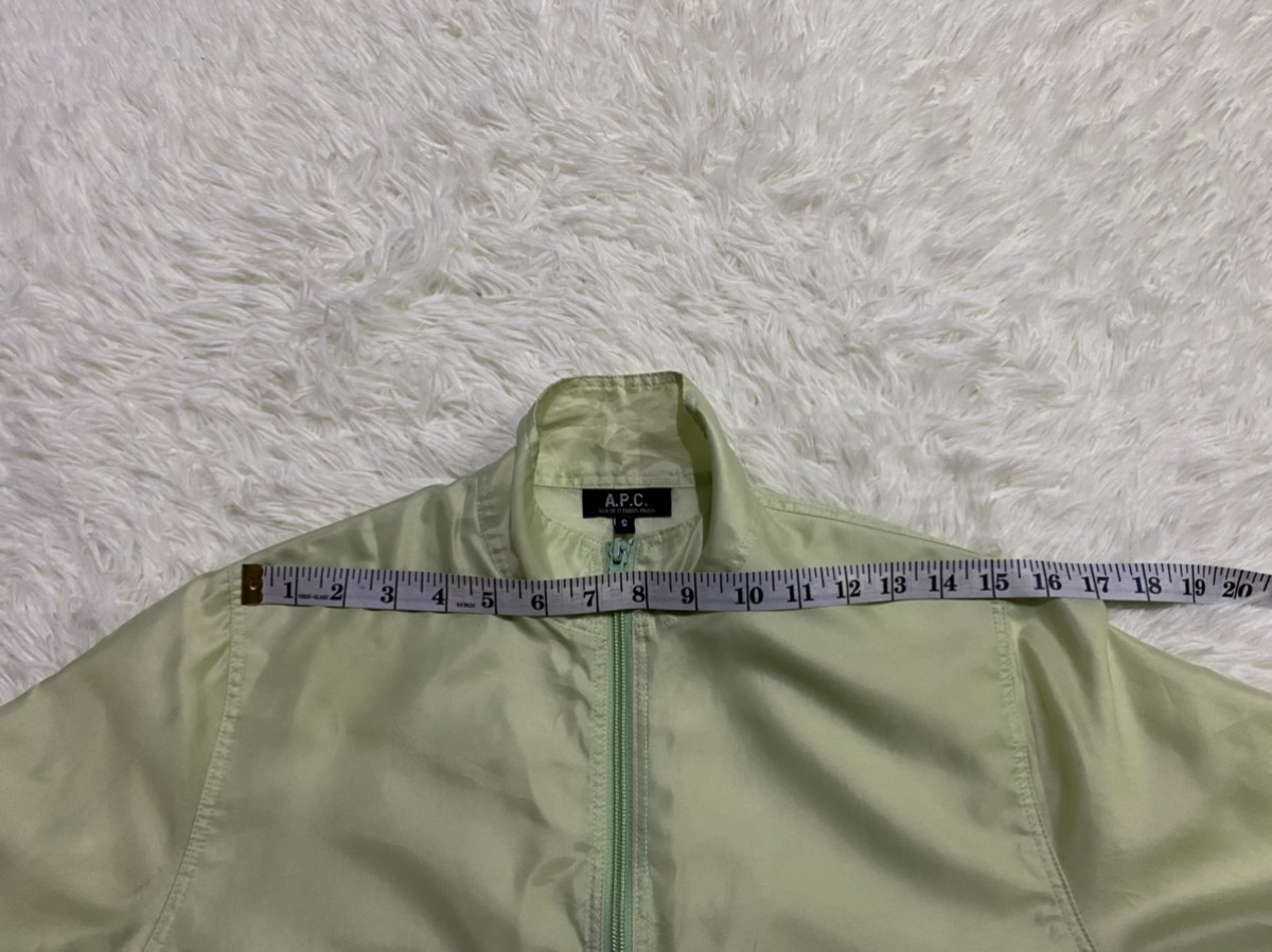 A.P.C Nylon Zipper Jacket Windbreaker - 12