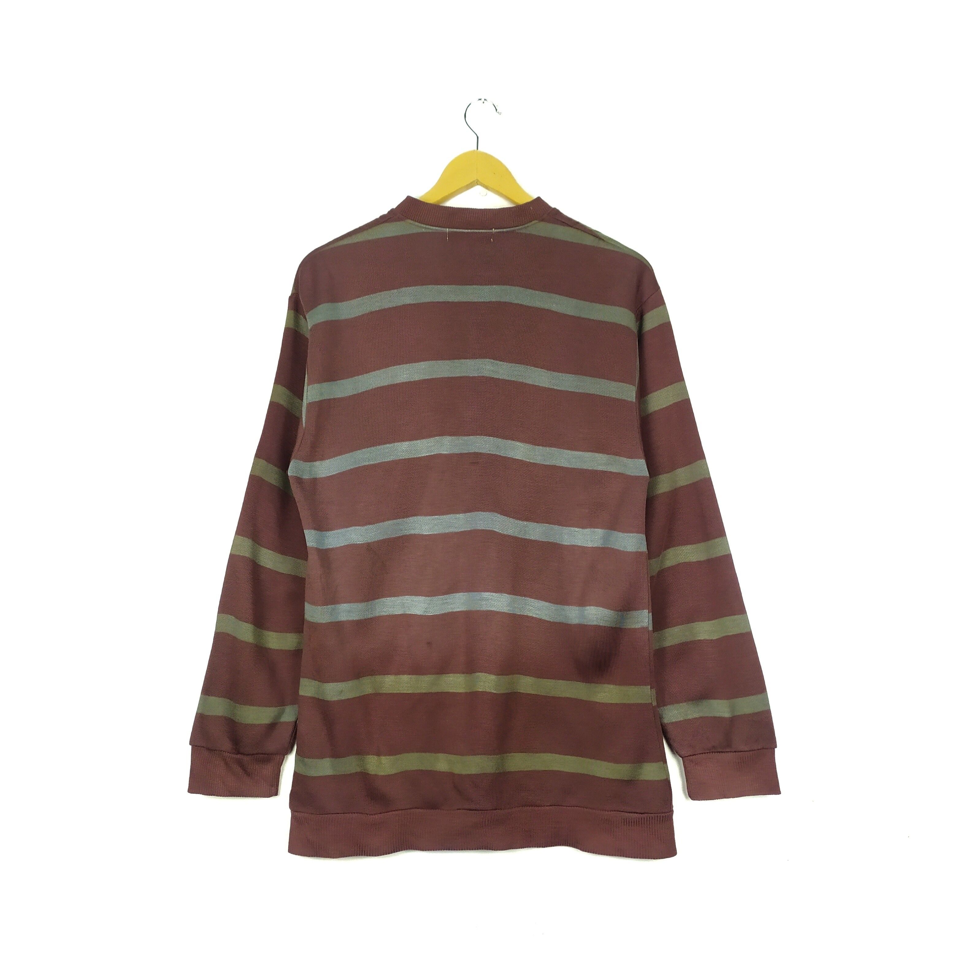 Vintage Pierre Balmain Stripe Jumper Sweatshirt - 2