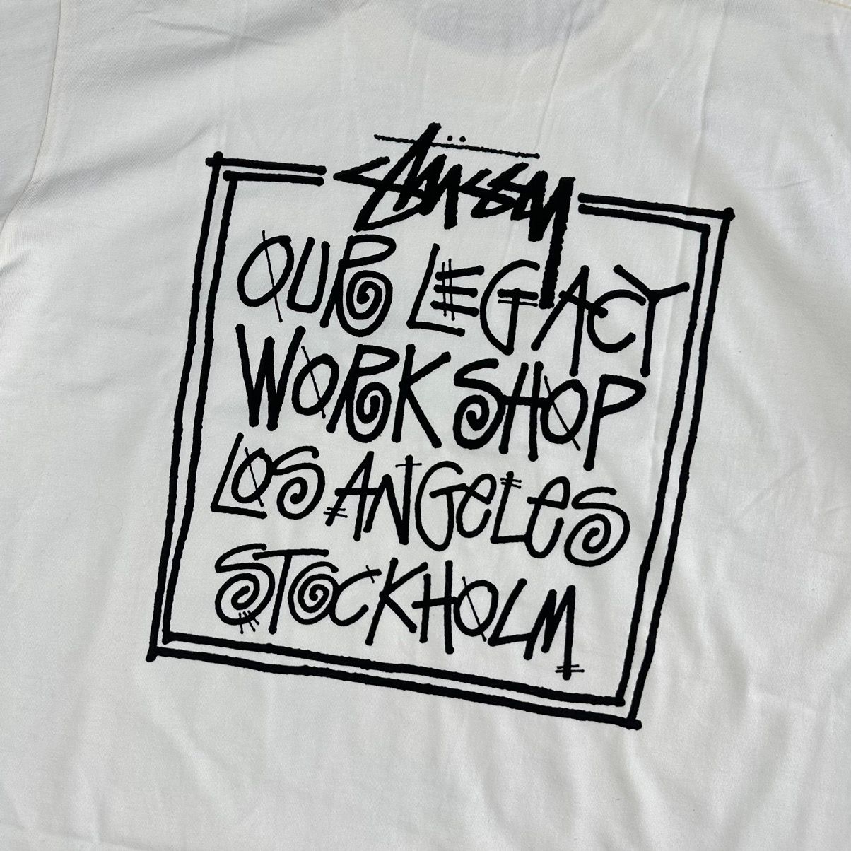 RARE STUSSY OUR LEGACY FRAME PIG DYED TEE - M - 4