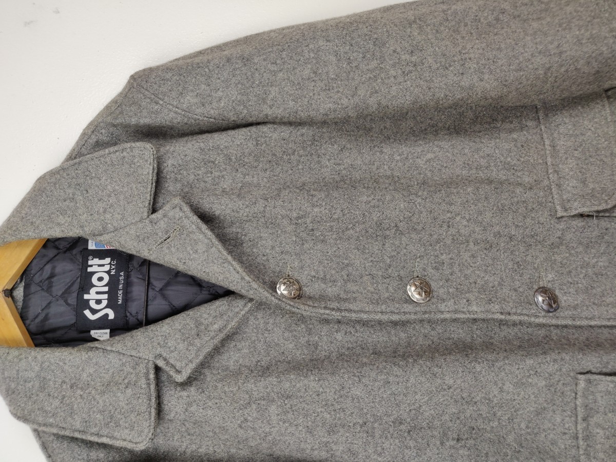 NYC Pea Jacket Heavy Coat Winter Season - 4
