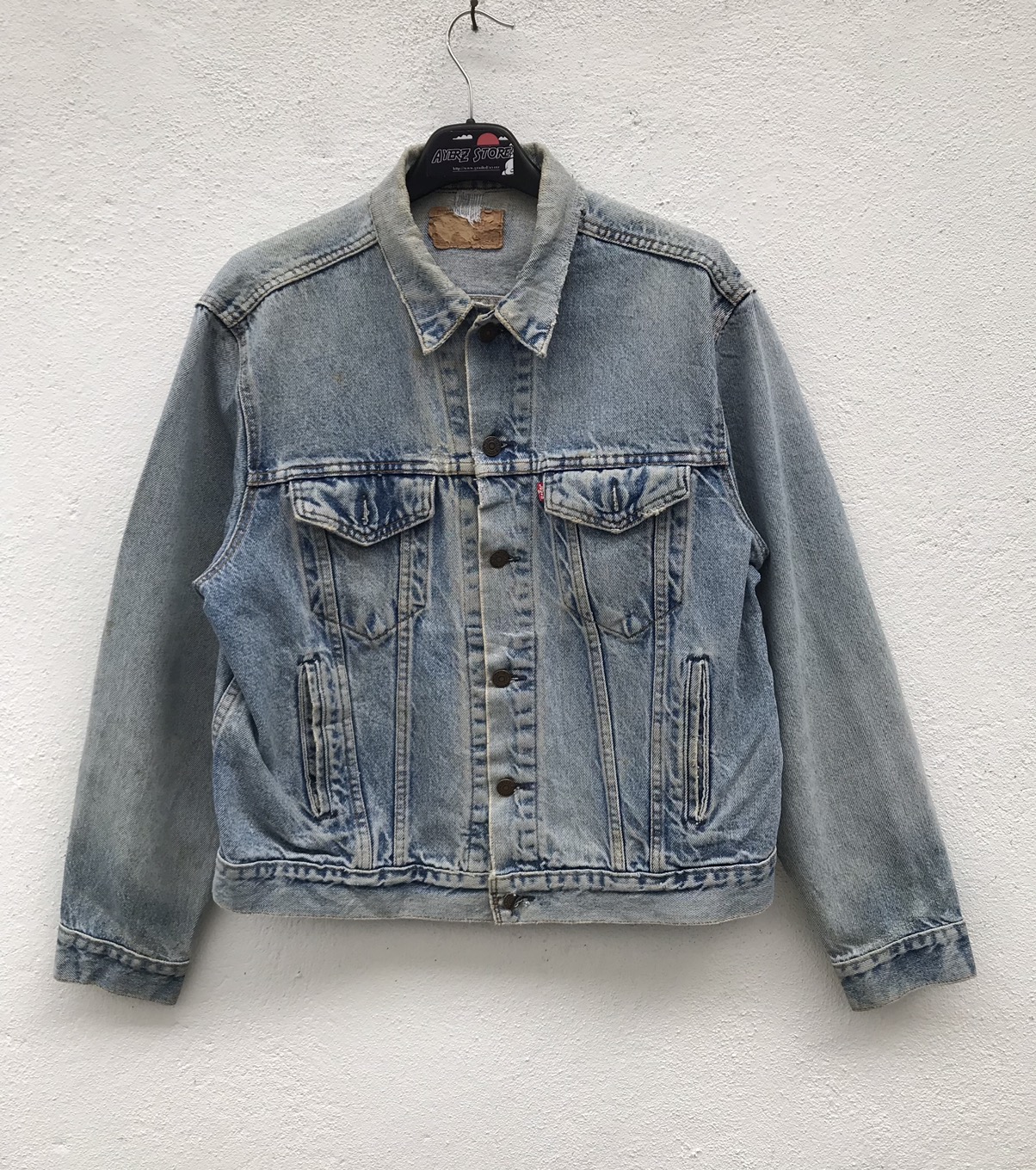 Made In Usa Levi’s Distressed Denim Jackets - 1