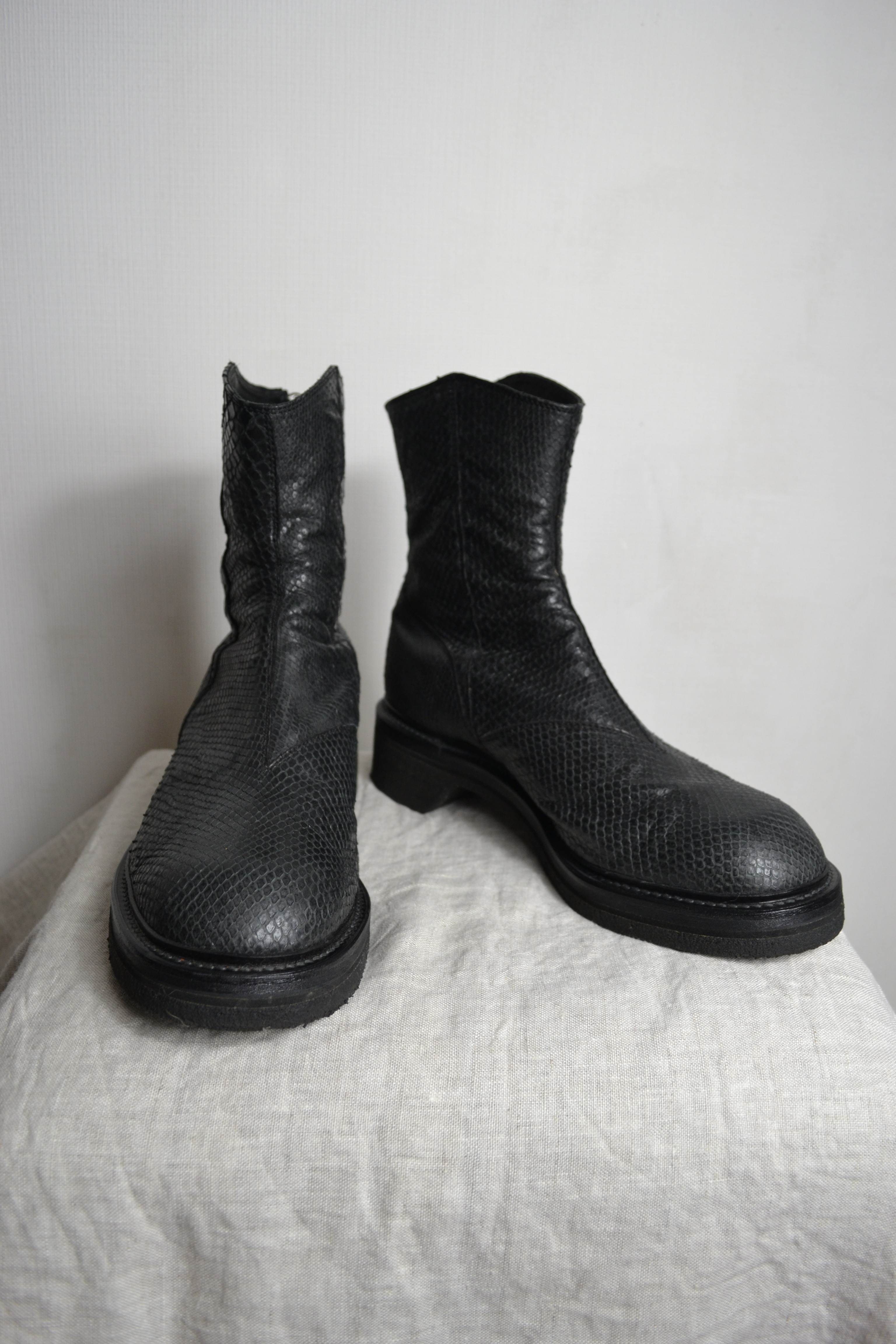 AW15 Sphere Backzip Python Boots - 517FWM7 - 9