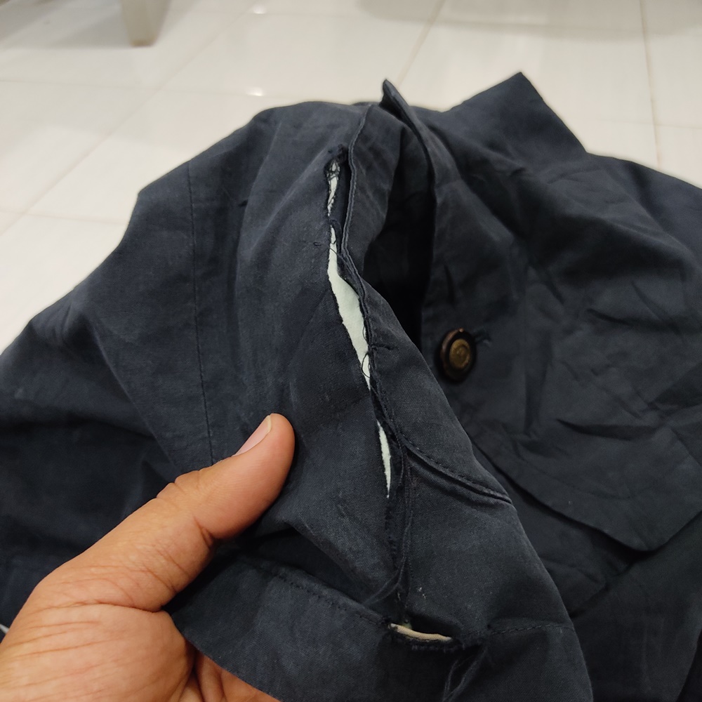 2 Layer Burberrys 90s Vintage Nova Bomber Warm Jacket Coat - 8